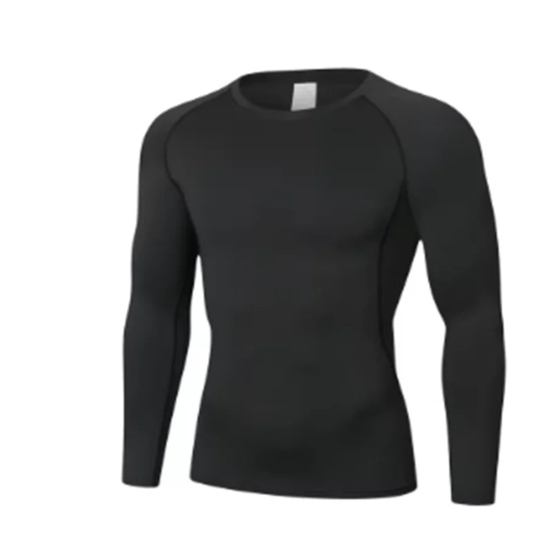 Men's Quick Dry Compression Running T Shirt