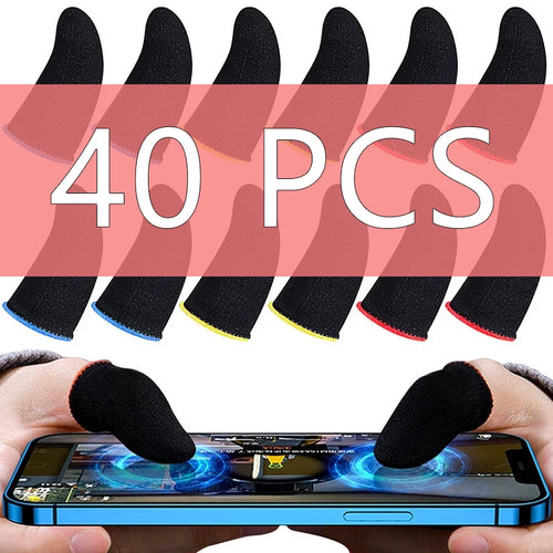 20 or 40 Pack Anti Sweat Gaming Finger Sleeves