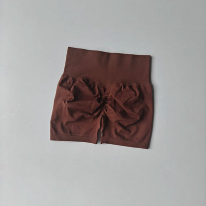 Women's High Waist Breathable Butt Lift Yoga Shorts
