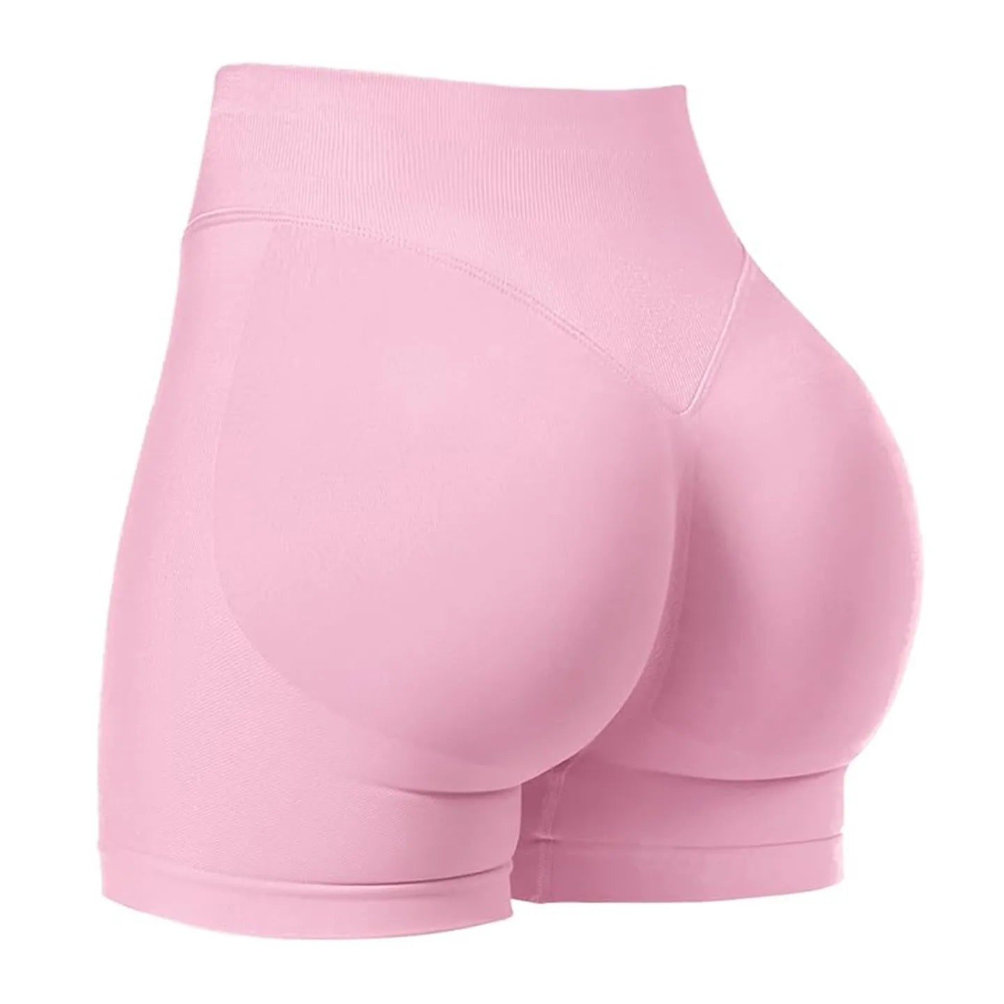 Women's Low Waist Seamless Stretch Yoga Shorts
