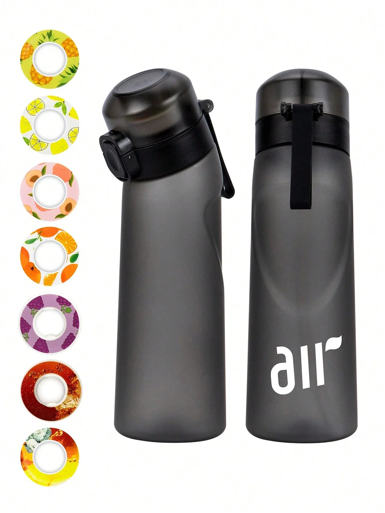 Leak Proof Sports Water Bottle with Flavor Pod