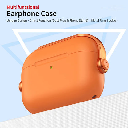 Shockproof AirPods Pro 3 and AirPods 4 Case with Lock and Cleaner Kit