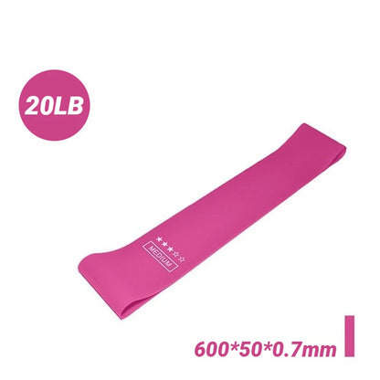 Latex Loop Resistance Band Set for Strength Training