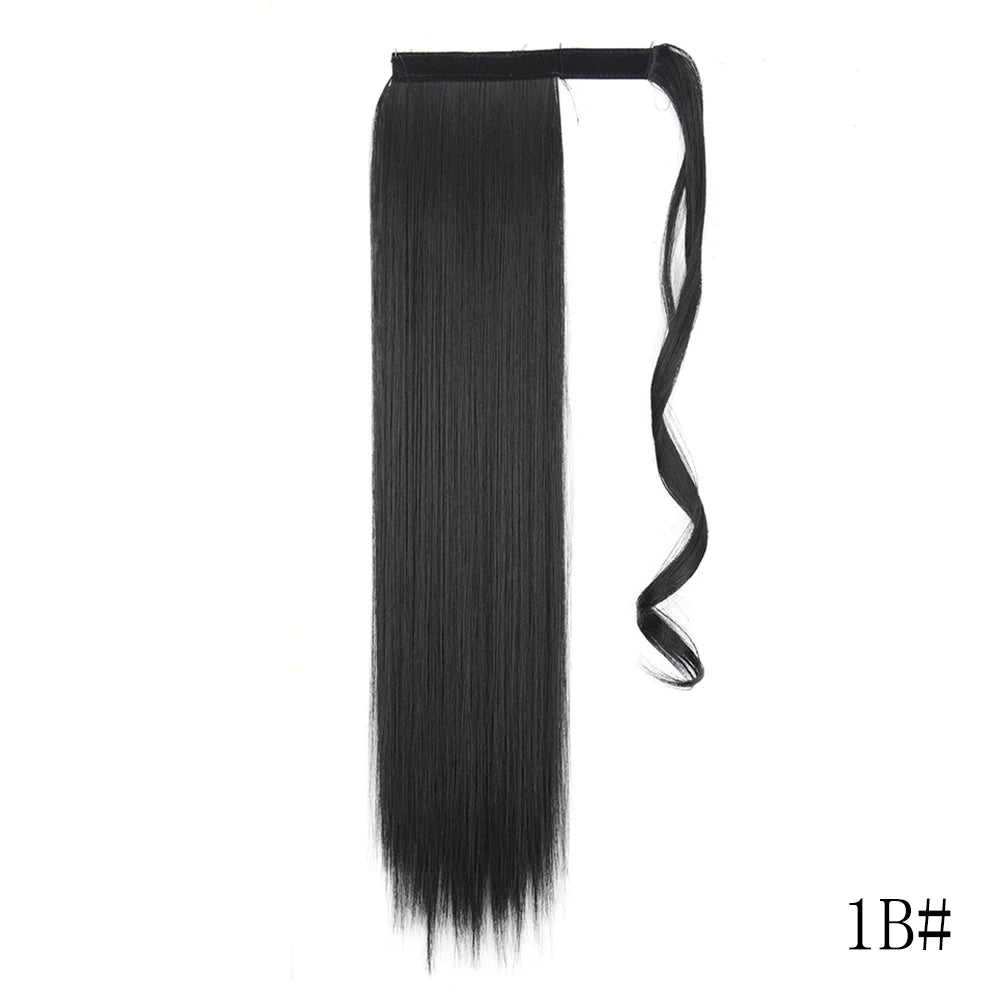 Long Straight Wrap Around Ponytail Hair Extension
