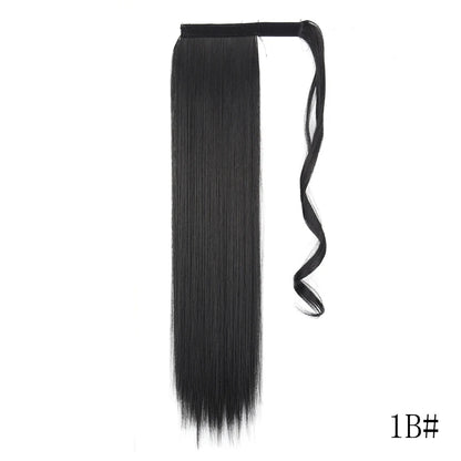 Long Straight Wrap Around Ponytail Hair Extension