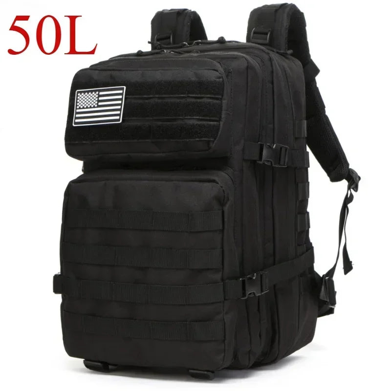 25L or 50L MOLLE Tactical Hiking Backpack
