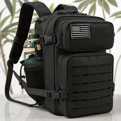 25L MOLLE Tactical Hiking Backpack with Dual Bottle Holders