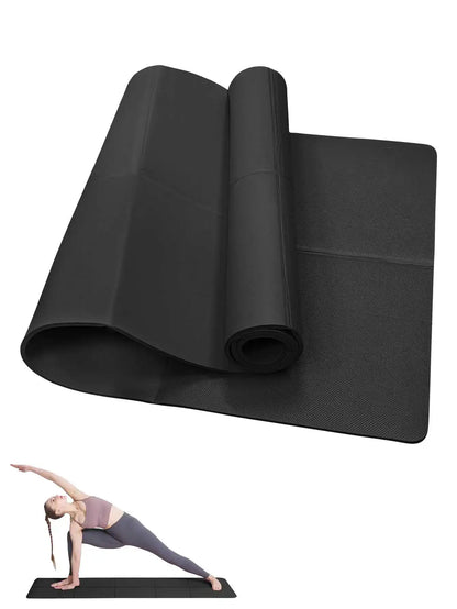 3 to 6mm Non Slip Yoga and Pilates Exercise Mat