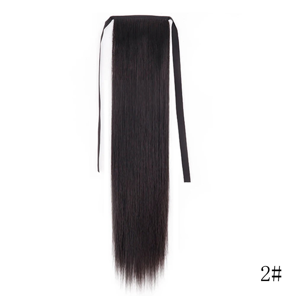 Long Straight Wrap Around Ponytail Hair Extension
