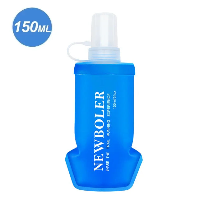 150ml to 750ml Collapsible Silicone Sports Water Bottle