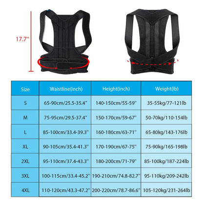 Upper Back Posture Corrector Shoulder Brace