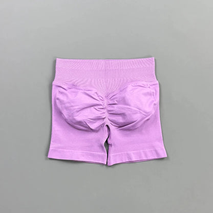 Women's Low Waist Scrunch Butt Biker Shorts