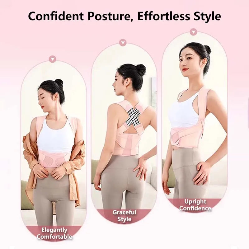 Adjustable Posture Corrector Back Support Belt