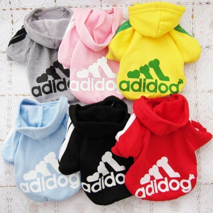 Warm Dog Hoodie Coat for Medium & Large Dogs Winter Pet Clothing