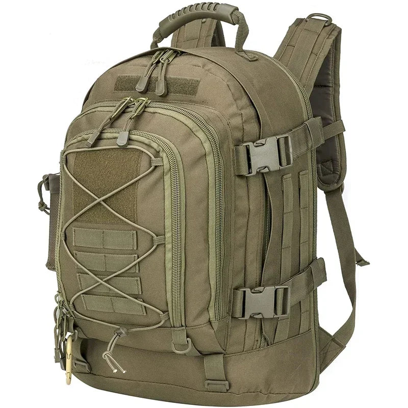 60L MOLLE Military Tactical Hiking Backpack