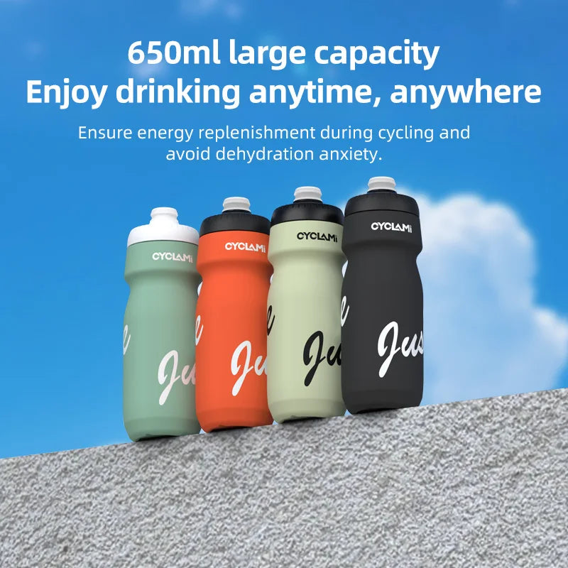 650ml PP5 Squeeze Cycling Water Bottle