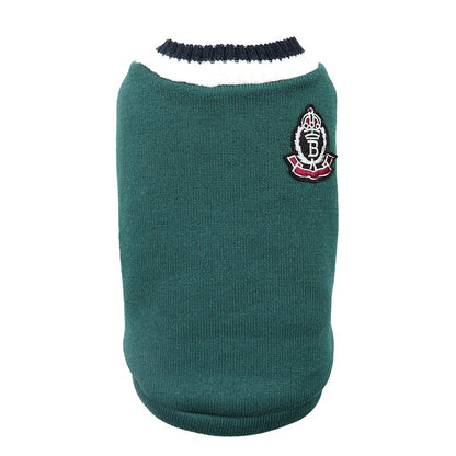 Warm Pullover Sweater for Small Dogs & Cats Winter Pet Clothes