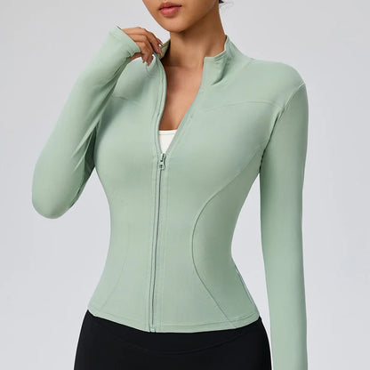 Women’s Quick Dry Athletic Jacket for Pilates & Running