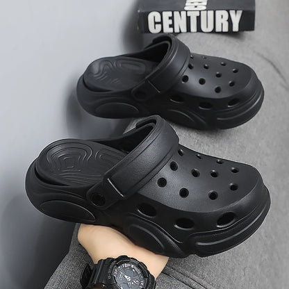 Men’s Thick Sole Non Slip Breathable Summer Beach Sandals