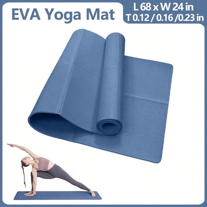 3 to 6mm Non Slip Yoga and Pilates Exercise Mat