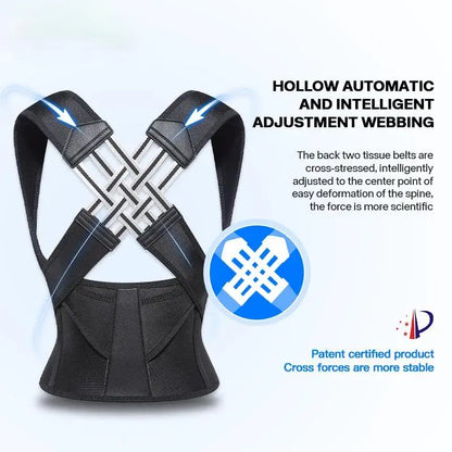 Adjustable Posture Corrector Back Support Belt