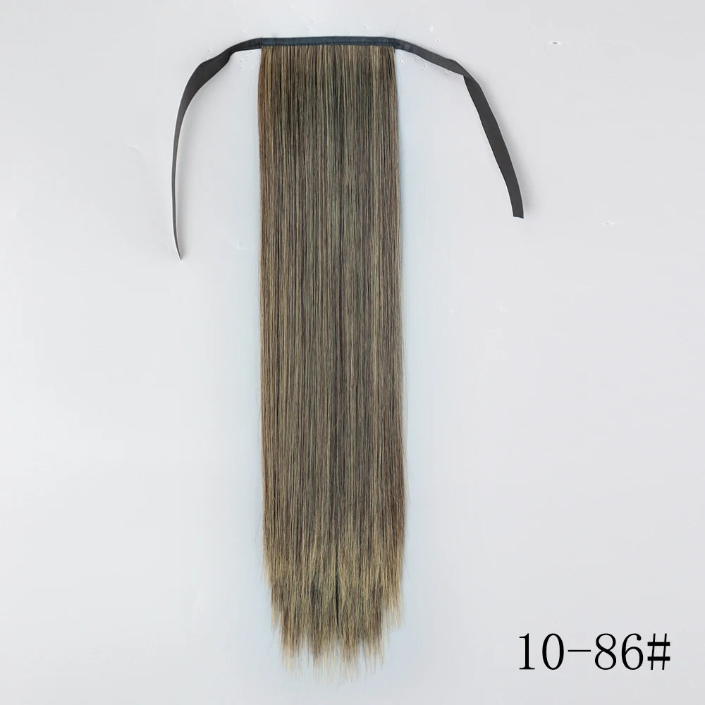 Long Straight Wrap Around Ponytail Hair Extension