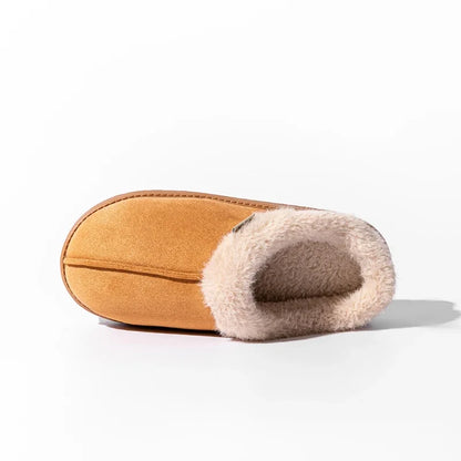 Fluffy EVA Winter Slippers for Women & Men Thick Sole Non Slip Home Shoes