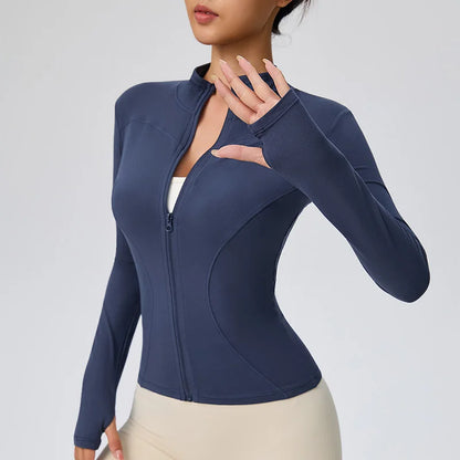 Women’s Quick Dry Athletic Jacket for Pilates & Running