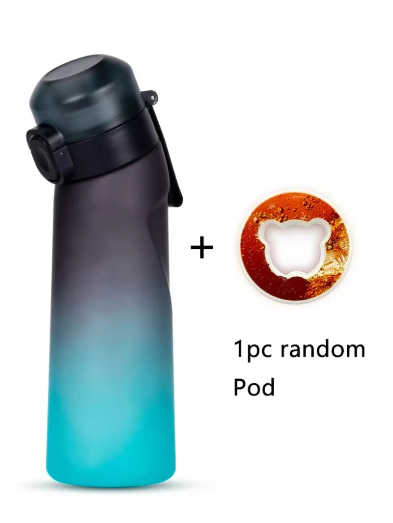 Gradient Air Water Bottle with Bear Scented Flavor Pod