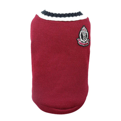 Warm Pullover Sweater for Small Dogs & Cats Winter Pet Clothes