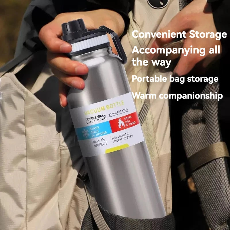 600ml to 1000ml Stainless Steel Insulated Thermos Bottle