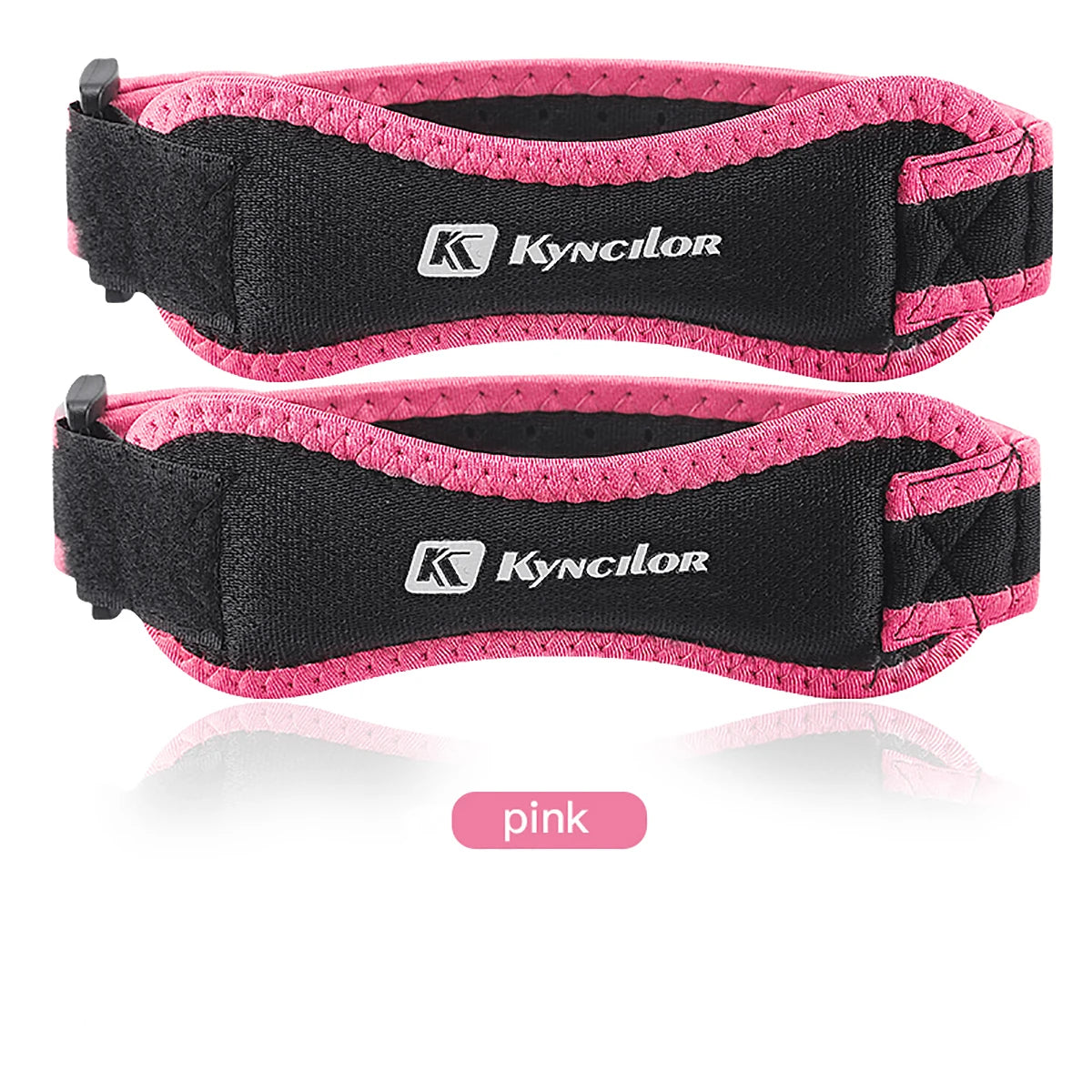 Adjustable Patella Knee Support Strap with Silicone Pad