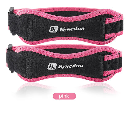 Adjustable Patella Knee Support Strap with Silicone Pad