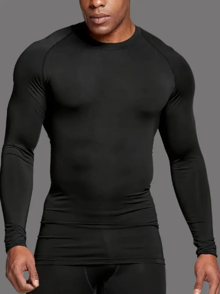 Men's Quick Dry Compression Workout T Shirt
