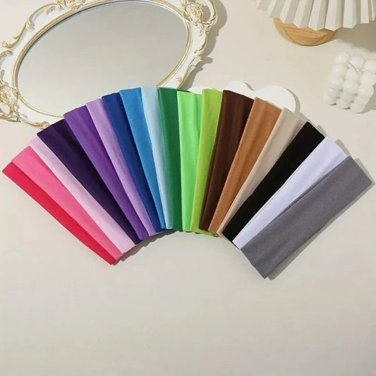 Women's Knitted Sports Headband for Running and Yoga