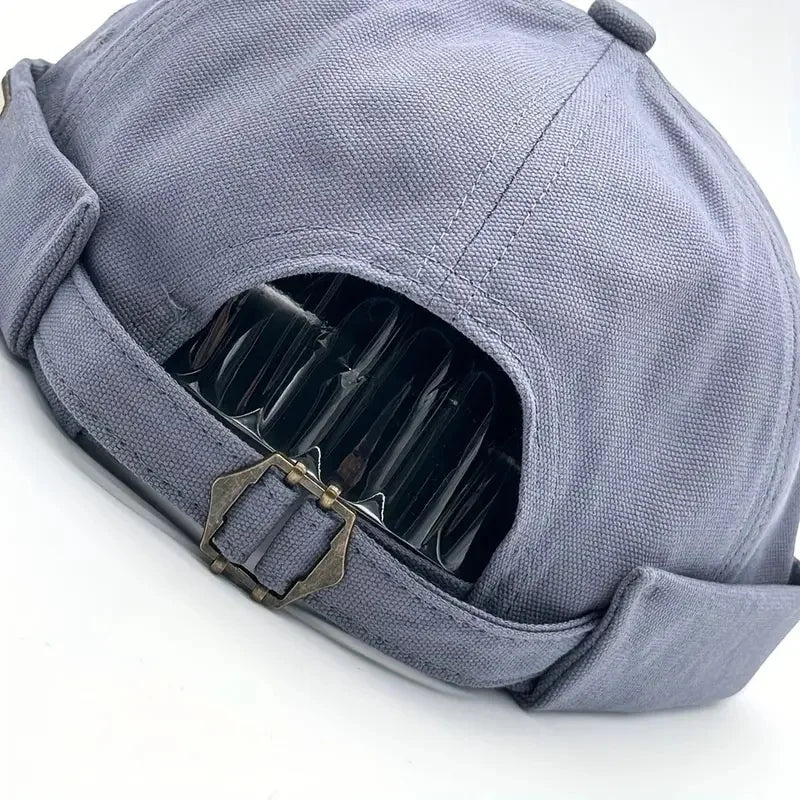 Unisex Vintage Brimless Docker Cap