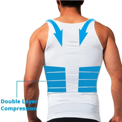 Men's Slimming Compression Body Shaper Vest