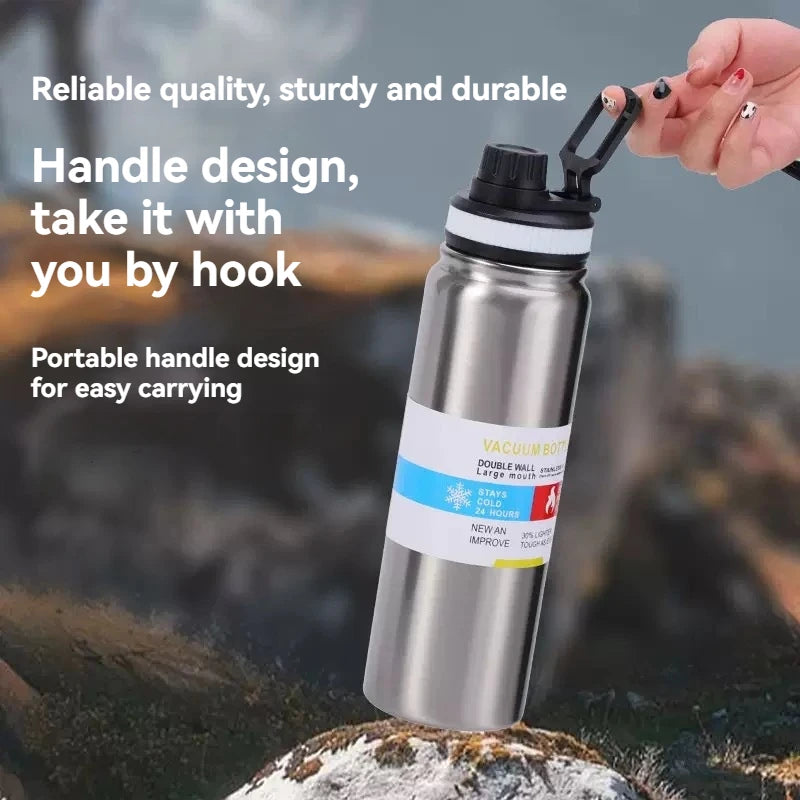 600ml to 1000ml Stainless Steel Insulated Thermos Bottle