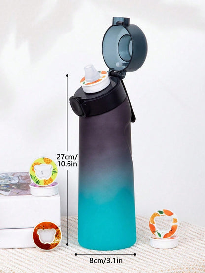 650ml Flavored Sports Water Bottle with Flavor Pod