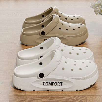 Unisex Anti Slip Thick Sole Indoor Outdoor Slippers
