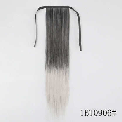 Long Straight Wrap Around Ponytail Hair Extension