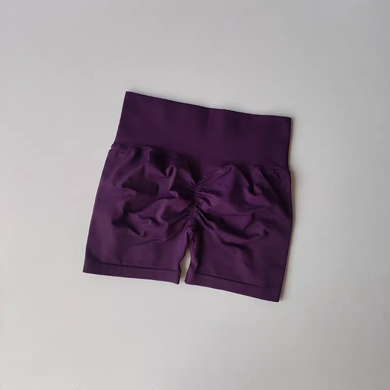 Women's High Waist Breathable Butt Lift Yoga Shorts