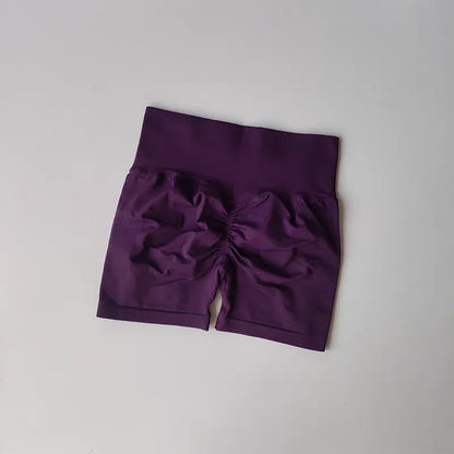 Women's High Waist Breathable Butt Lift Yoga Shorts