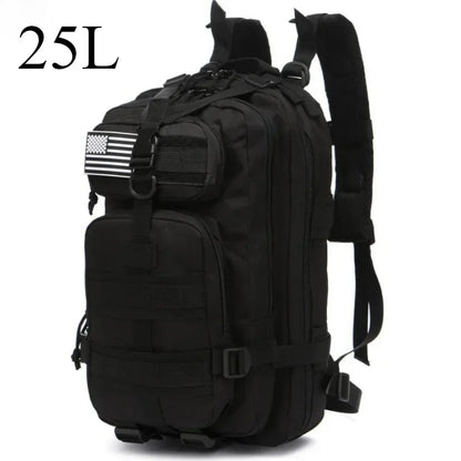 25L or 50L MOLLE Tactical Hiking Backpack