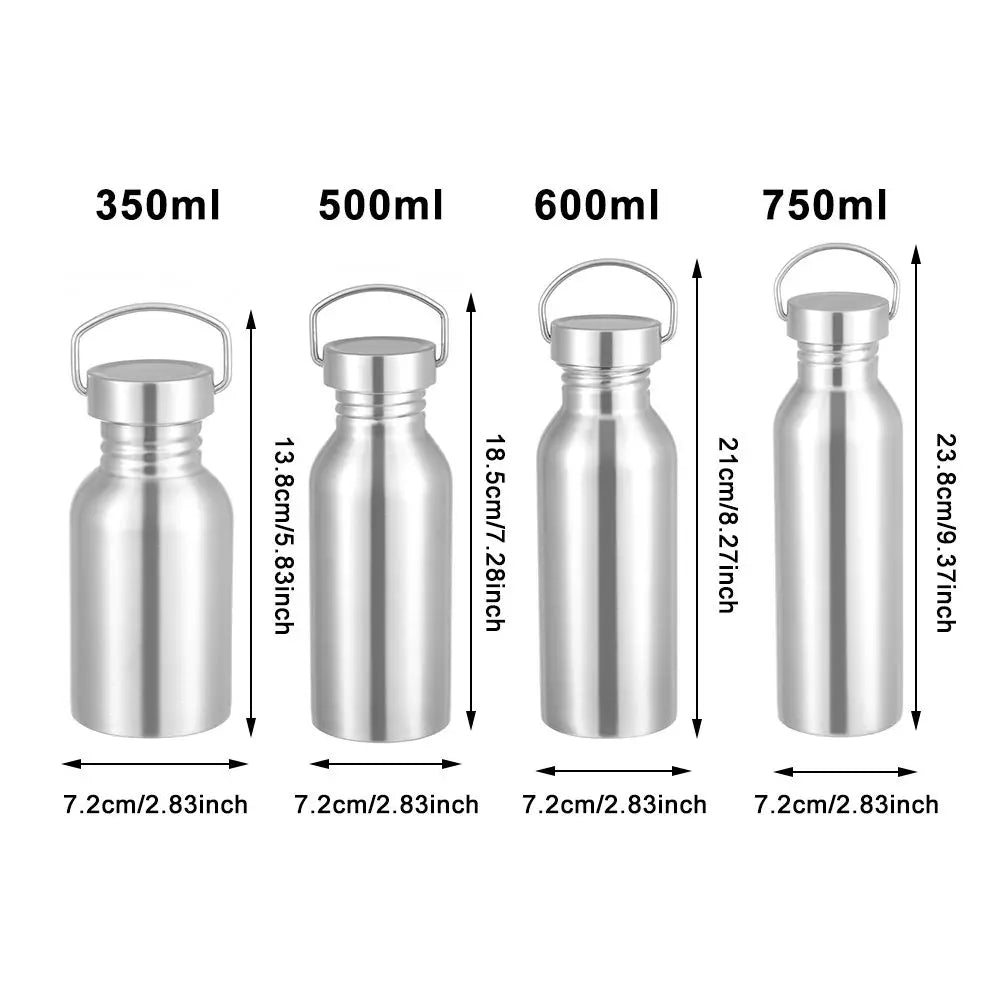 Portable Stainless Steel Cycling Water Bottle