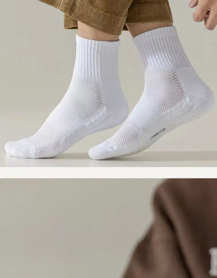 Men's Thick Cotton Sports Basketball Socks