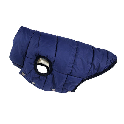 Warm Fleece Lined Winter Dog Jacket for Small Dogs & Puppies