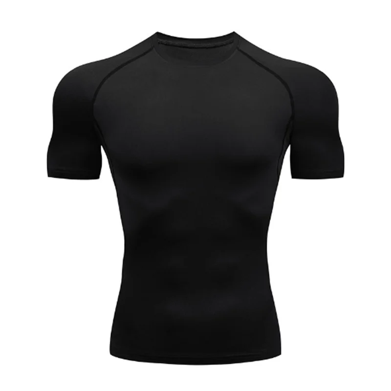Men's Quick Dry Compression Workout T Shirt