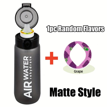 750ml Sports Water Bottle with 7 Fruit Flavor Pods