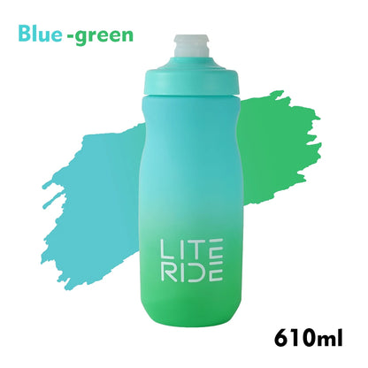 LITERIDE 610ml or 710ml Portable Cycling Water Bottle